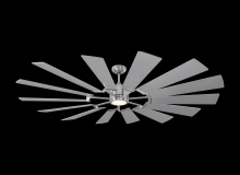 Visual Comfort & Co. Fan Collection 14PRR72BSD - Prairie 72 LED - Brushed Steel