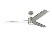 Visual Comfort & Co. Fan Collection 3AMR60BSD - Armstrong 60 LED - Brushed Steel