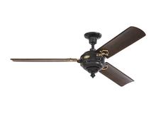 Visual Comfort & Co. Fan Collection 3AOR60ATIHAB - Arezzo 60 - Antique Iron w Antique Brass
