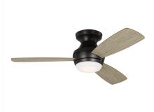 Visual Comfort & Co. Fan Collection 3IKR44AGPD - Ikon 44" Dimmable Integrated LED Indoor Aged Pewter Hugger Ceiling Fan with Light Kit, Remote Co