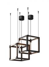 Visual Comfort & Co. Architectural Collection 700BRXCL93012BS - Brox Cube 12 Pendant